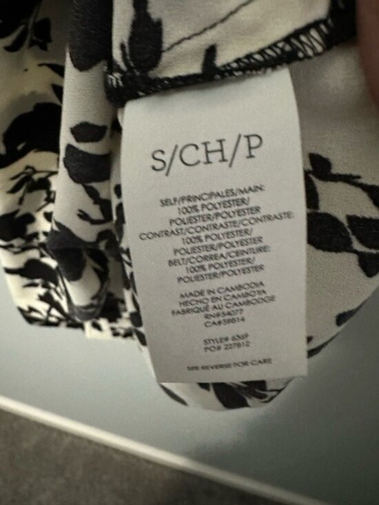 Cabi New NWT X-Factor Dress #6369 Black & White floral XXS - XXL Was $158 - Picture 12 of 16